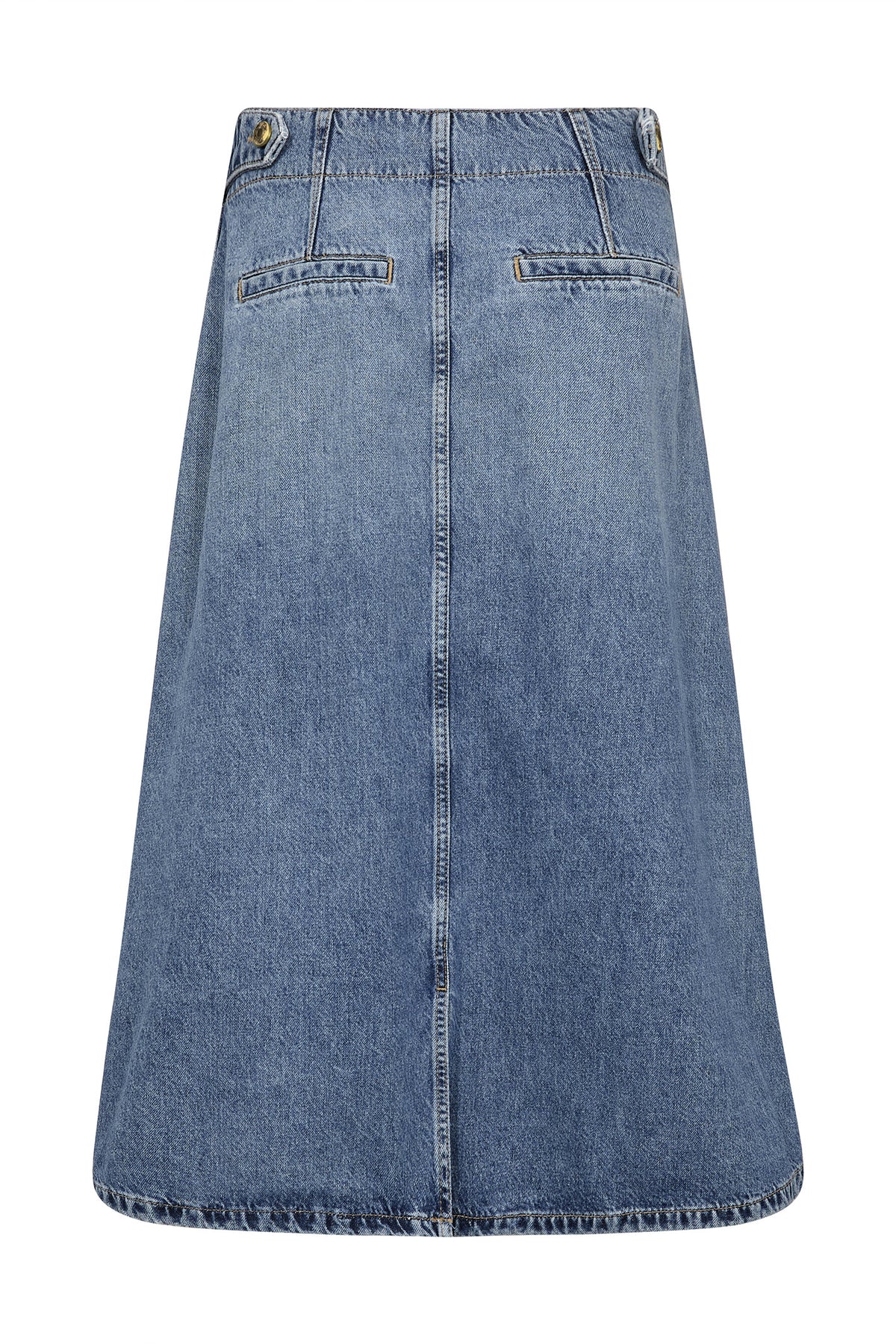 MMLeala Denimskirt Mid Blue - 178130
