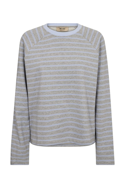 MMLidy O-LS Mélange Sweatshirt Eventide - 176080 Thumbnail
