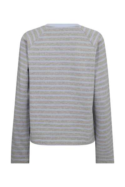 MMLidy O-LS Mélange Sweatshirt Eventide - 176080 Thumbnail