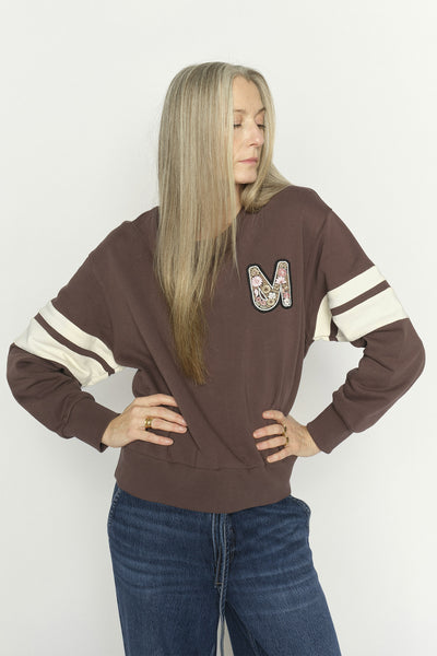 MMLoc• O-LS Sweatshirt Coffee Quartz - 178280 Thumbnail