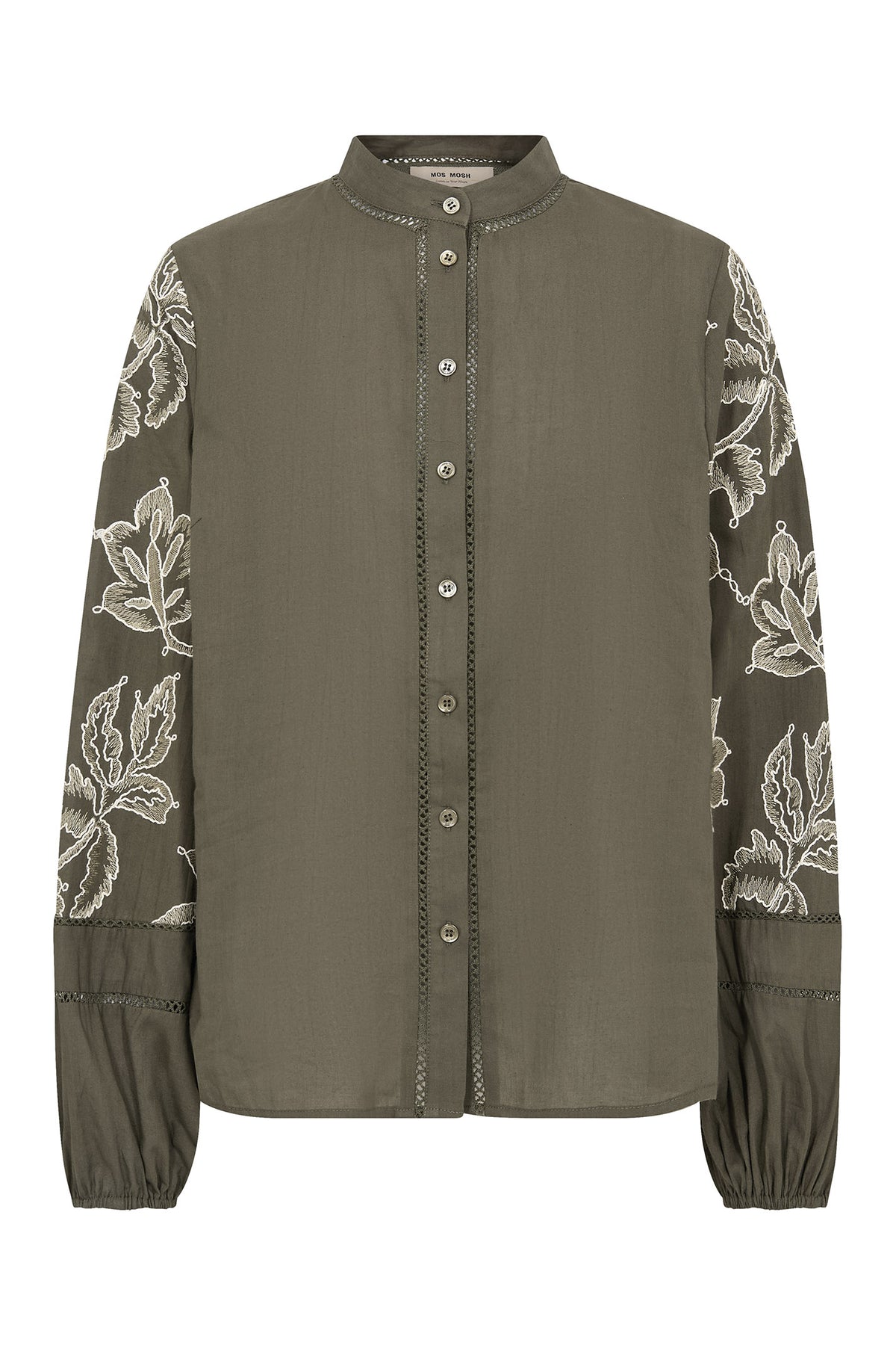 MMLouis Line Skjorta Olive night - 177800