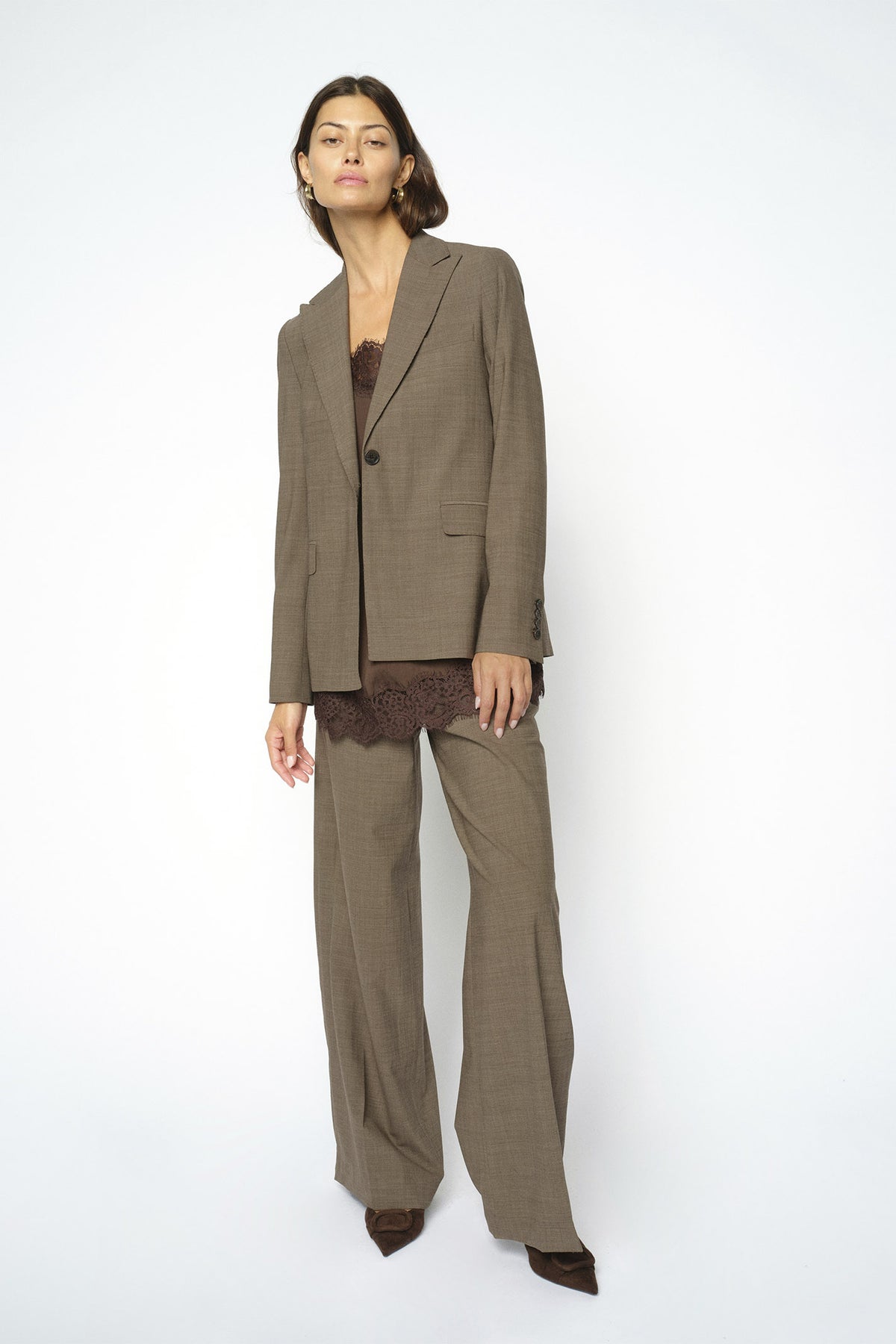 MMLucey Dynamic Luxe Blazer Falcon - 183190