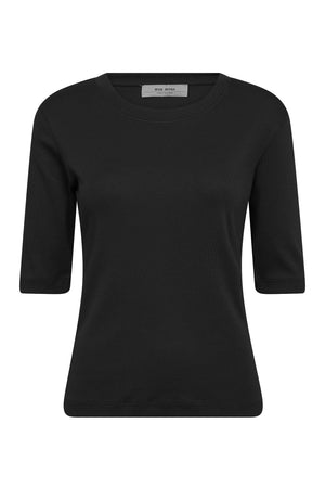 MMMali O-neck 3/4-ärmad t-shirt svart - 177500