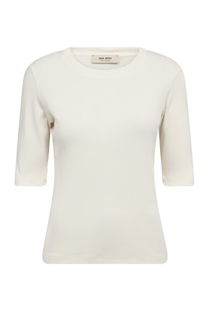 MMMali O-neck 3/4-ärmad t-shirt ECRU - 177500