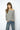 MMMape Off Shoulder Stickad Gråmelerad - 182180