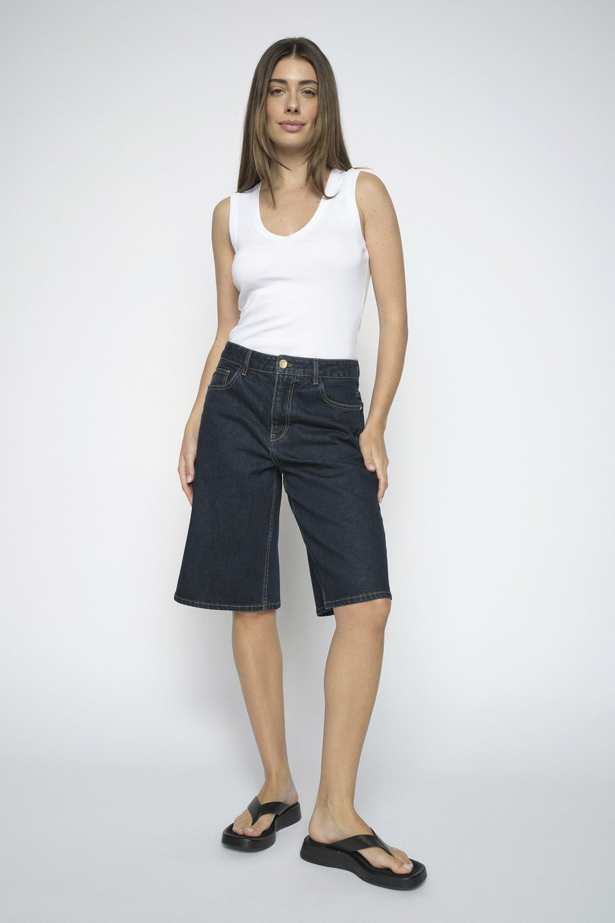 MMMathilde Urban Shorts MÖRKBLÅ - 178890