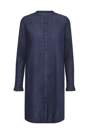 MMMattie Denimklänning MÖRKBLÅ - 178070