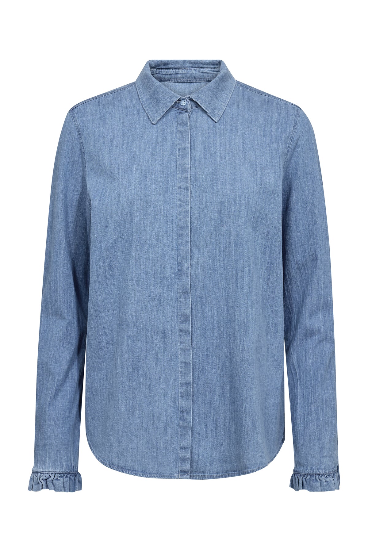 MMMattie Flip Denimskjorta Mid Blue - 168440