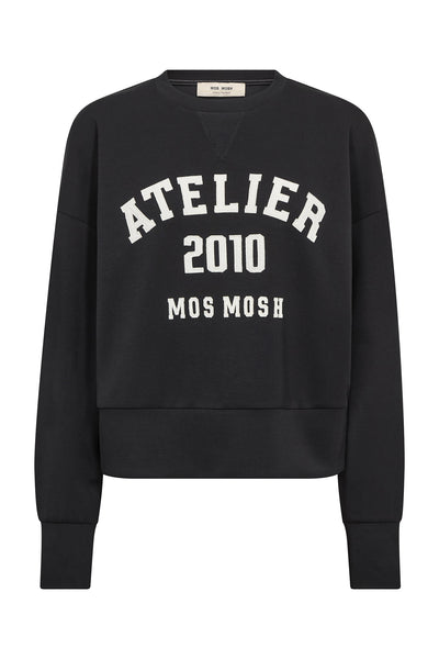 MMNima O-LS Sweatshirt Black - 177510 Thumbnail