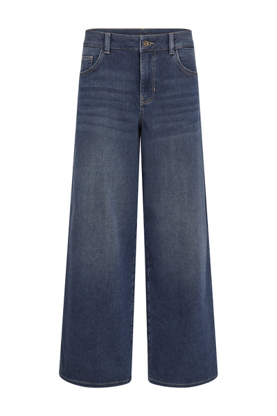 MMNorlan Teddy Jeans MÖRKBLÅ - 182480 Thumbnail