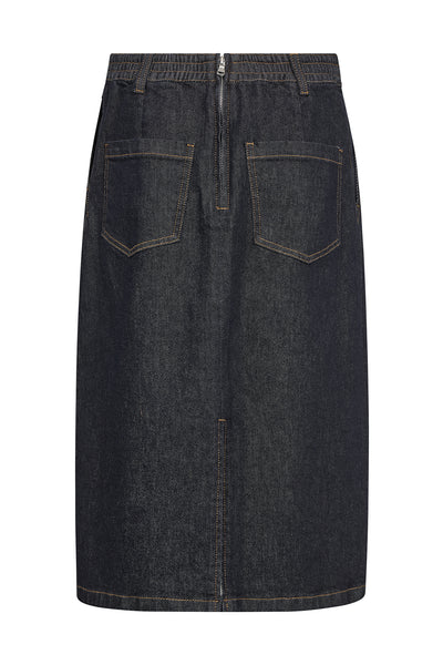 MMPenna Denimkjol MÖRKBLÅ - 181270 Thumbnail