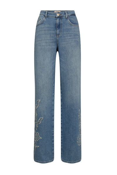 MMRelee Blossom Jeans Light Blue - 178370 Thumbnail