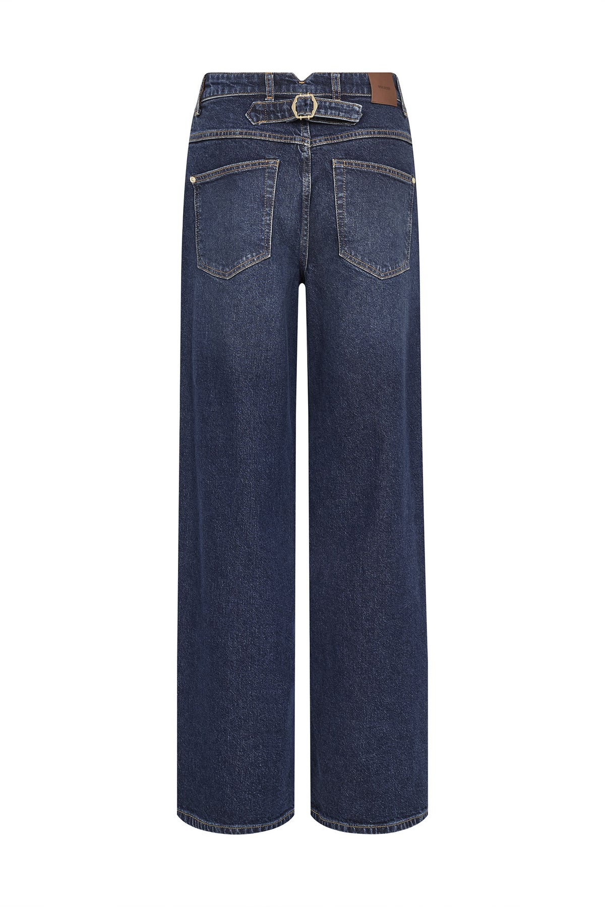 MMRelee Buckle Jeans MÖRKBLÅ - 180940
