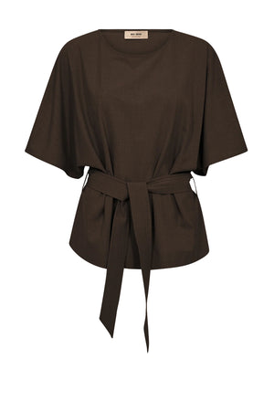 MMRikas Roy Blouse Coffee Quartz - 178320