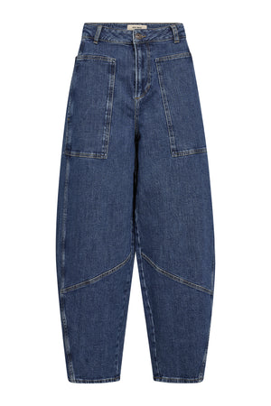 MMRosie Galleon Jeans MÖRKBLÅ - 178160