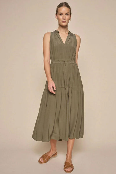 MMSabri SL Solida Dress Dusty Olive Thumbnail
