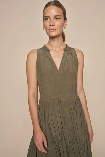 MMSabri SL Solida Dress Dusty Olive Thumbnail