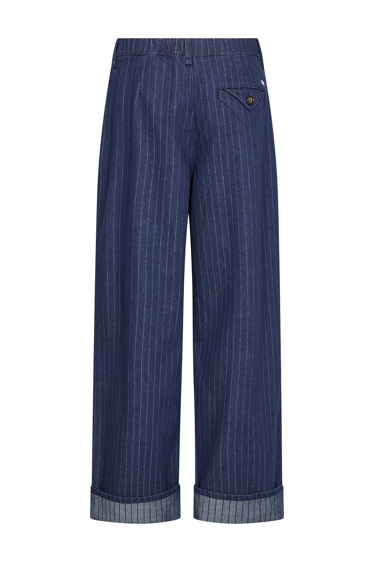 MMSerit Stripe Pant MÖRKBLÅ - 182260