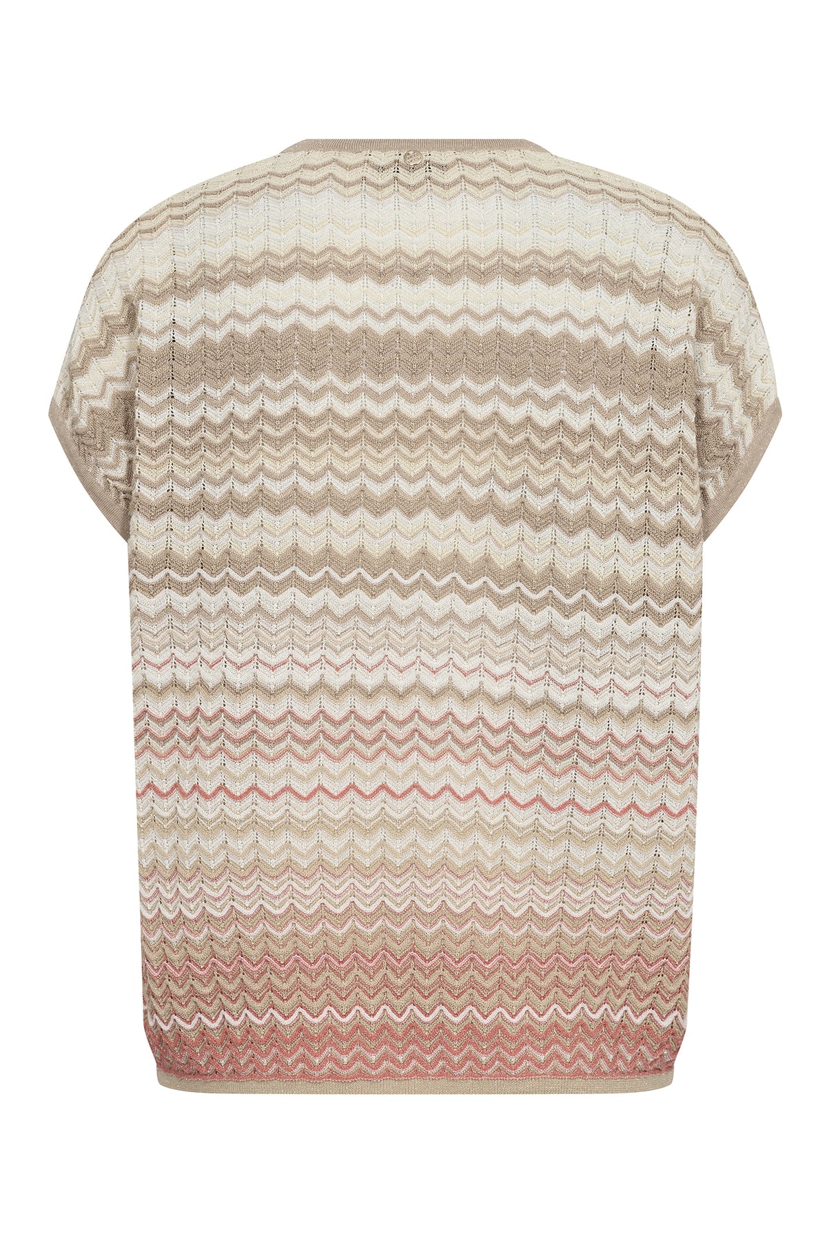 MMShani Zig-Zag Knot Knit ECRU - 180360