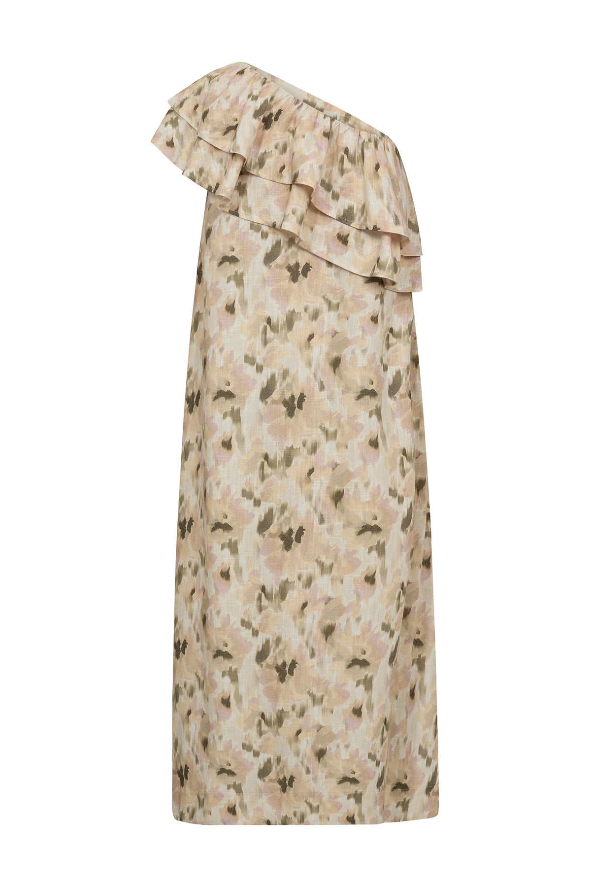 MMSoma Flower Field Dress BURNT OLIVE - 179540