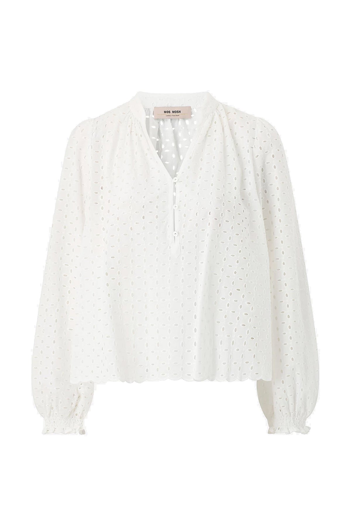 MMTazzin Embo Blus Vit - 179550
