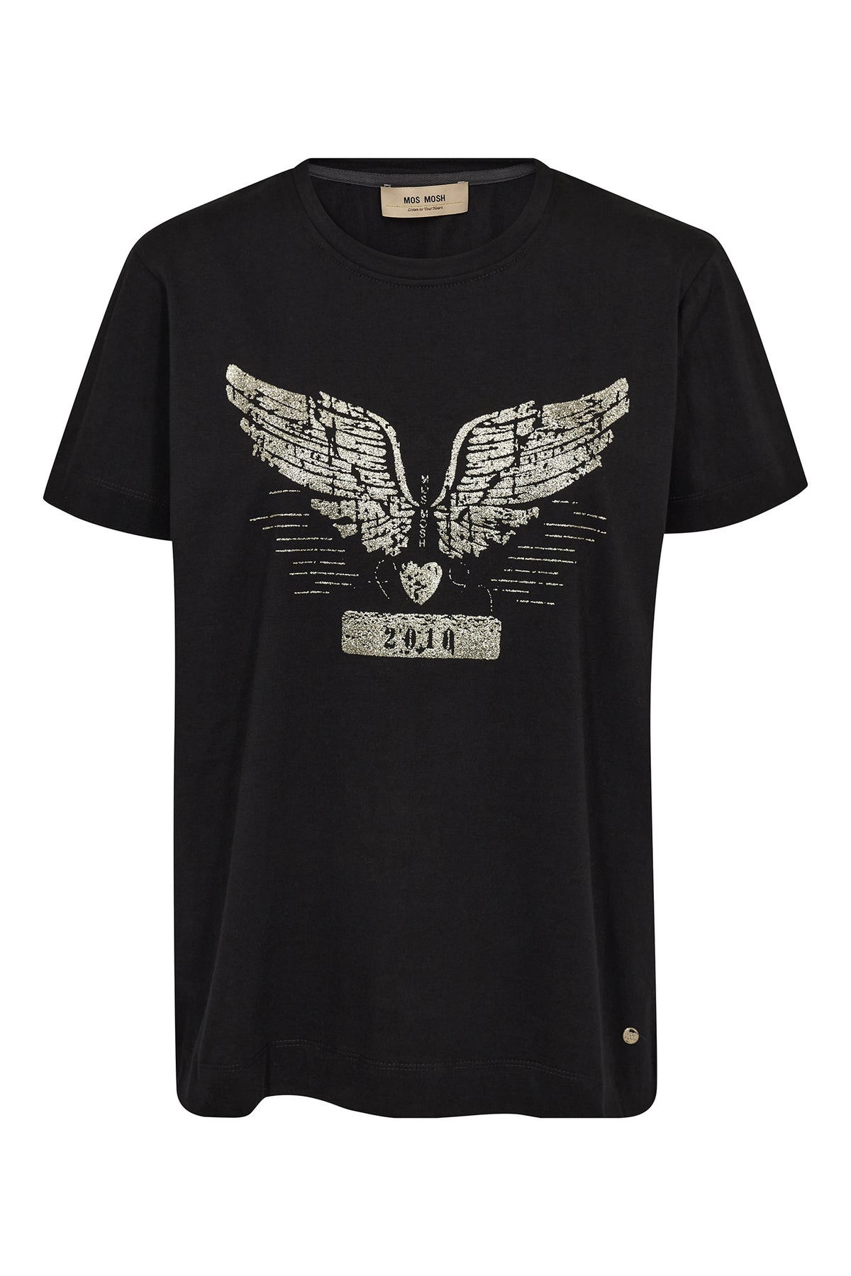 MMTeja O-SS Deco Tee Black - 175070
