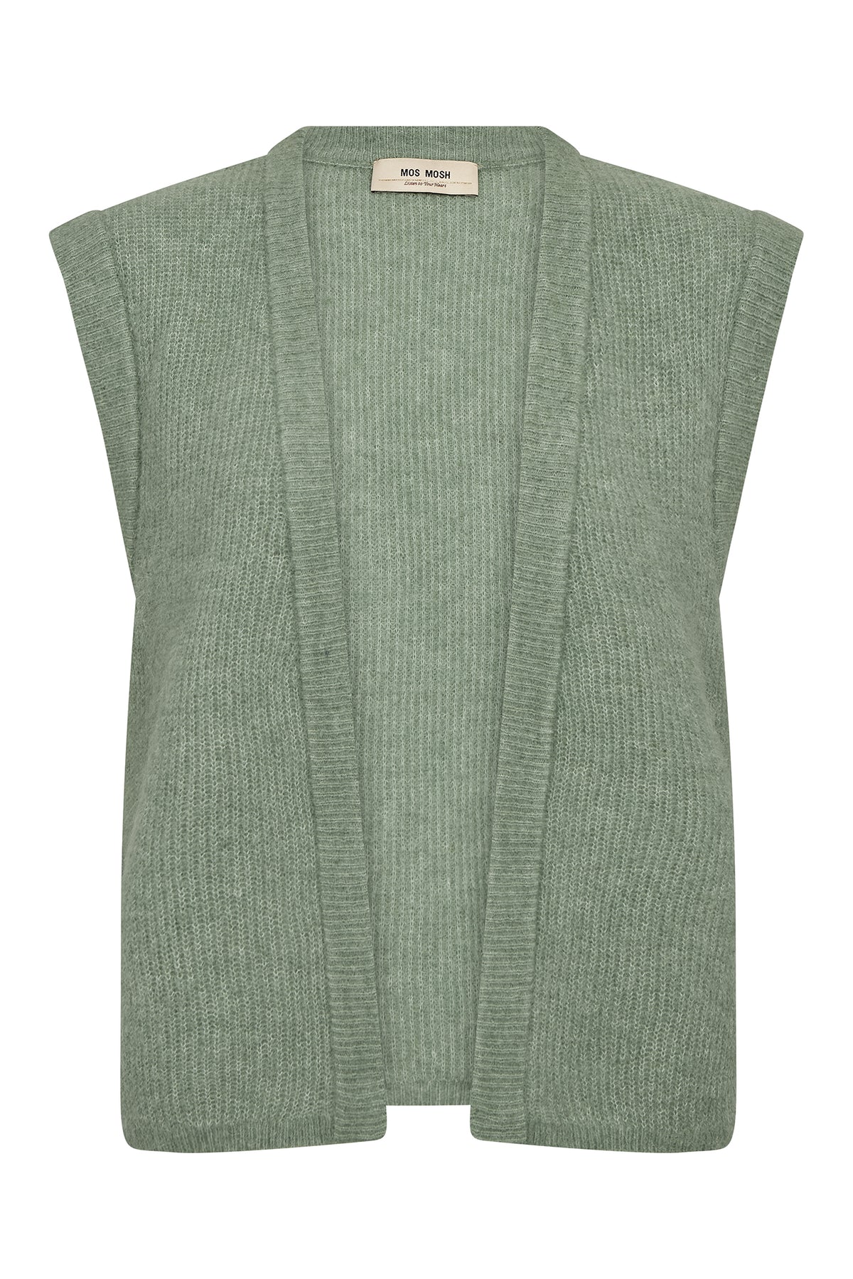 MMThora Stickad väst Turf Green - 177540
