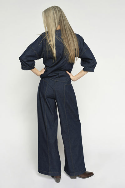 MMVerone Crispy Jeans MÖRKBLÅ - 178500 Thumbnail