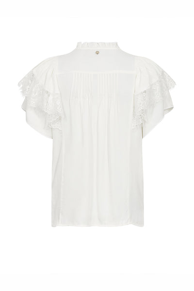 MMWea Flowish Blouse ECRU - 177350 Thumbnail