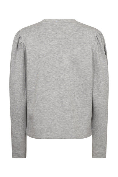 MMWinan O-LS Sweatshirt Gråmelerad - 175330 Thumbnail