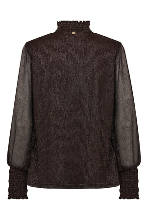 MMXimena Glam LS blus Bracken - 167380