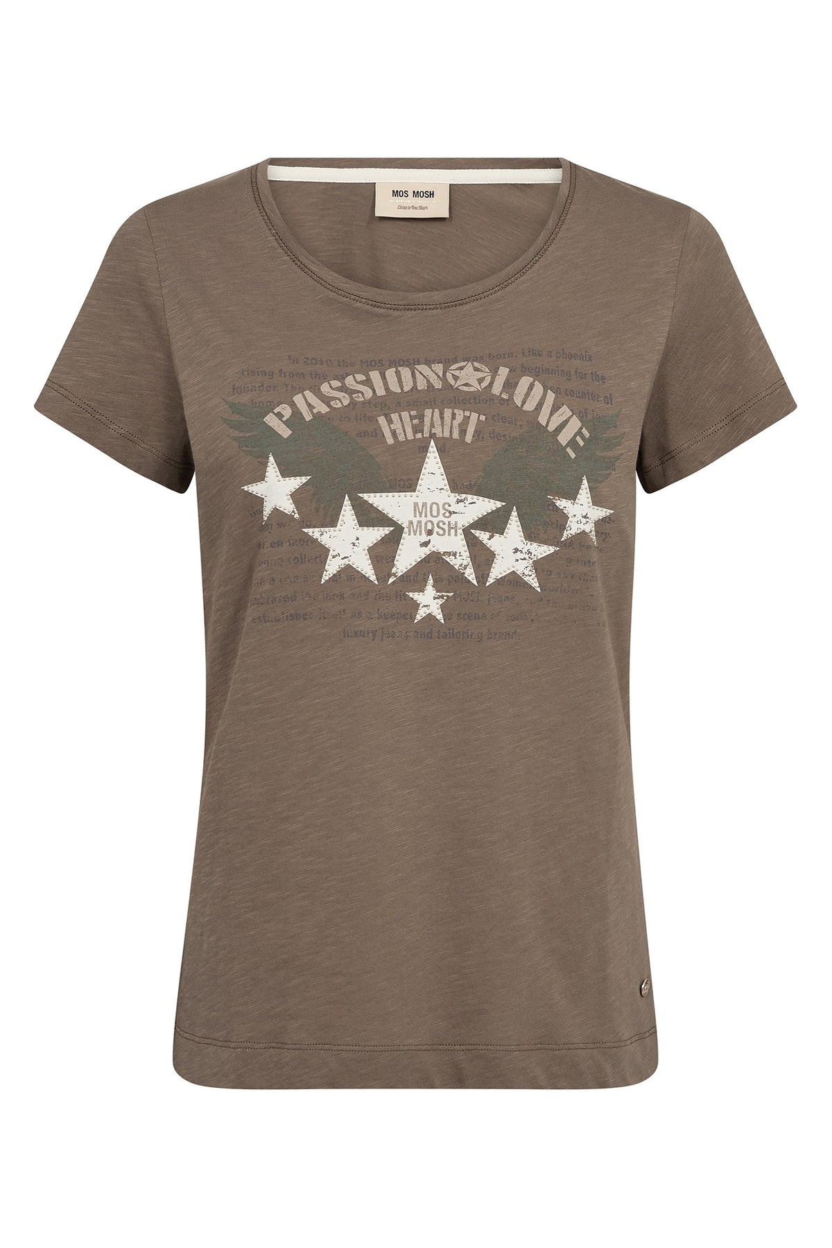 MMZibba O-SS T-shirt Chocolate Chip - 180580
