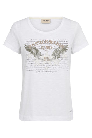 MMZibba O-SS T-shirt Vit - 180580