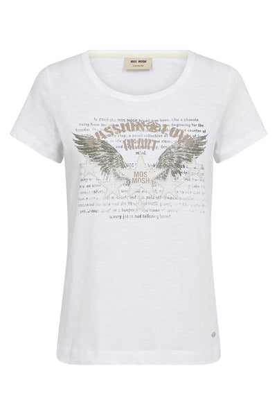 MMZibba O-SS T-shirt Vit - 180580 Thumbnail