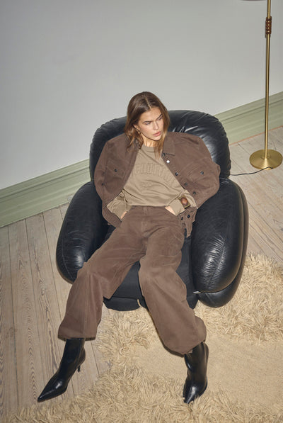 ErisCC Co'couture Patch Swea 20009-Walnut - 500413 Thumbnail