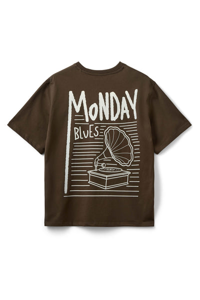 Maesw Oversize T-Shirt Intense Brown - S263340 Thumbnail