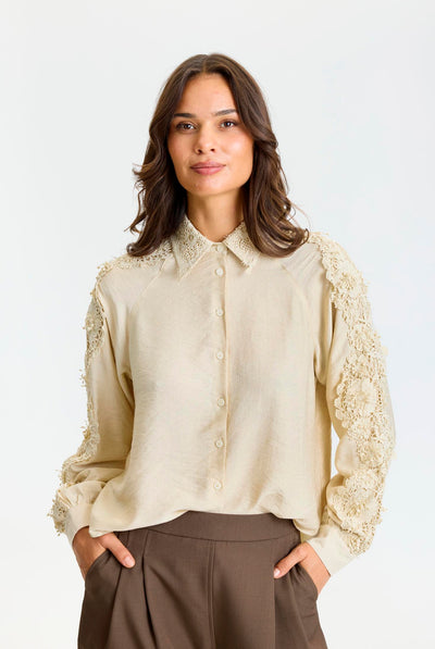 Althea shirt CHAMPAGNE - 17289 Thumbnail
