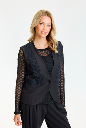 Loren vest SORT - 17271