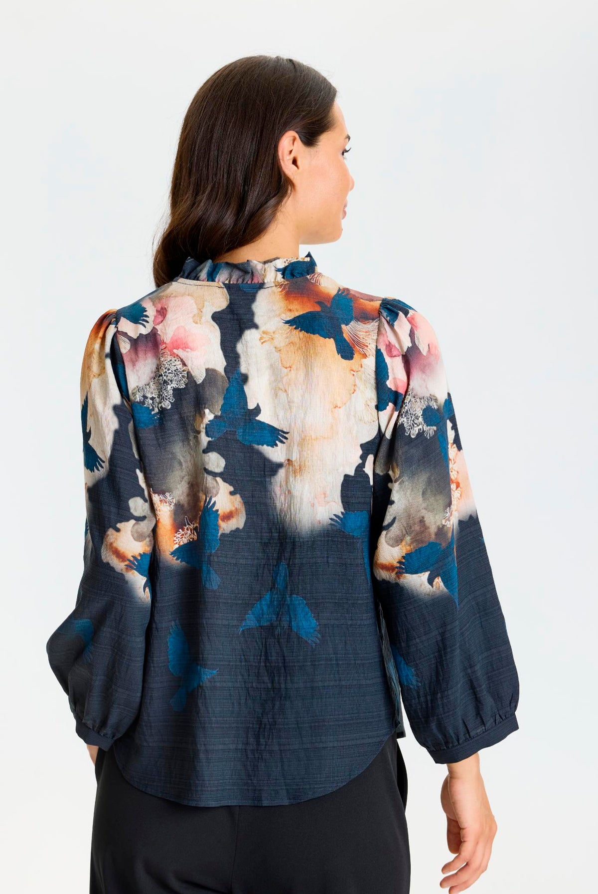 Scarlett blus SVART - 17306