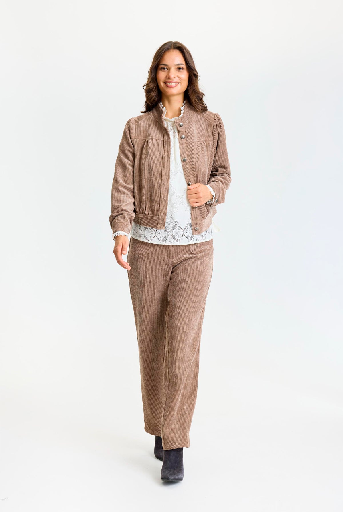 Dicte jacka Cafe latte - 17281