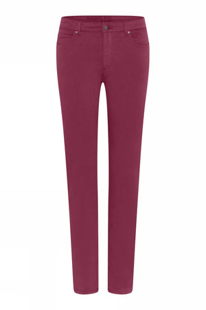 Magic fit jeans - slim fit Mörk röd - 6220/525