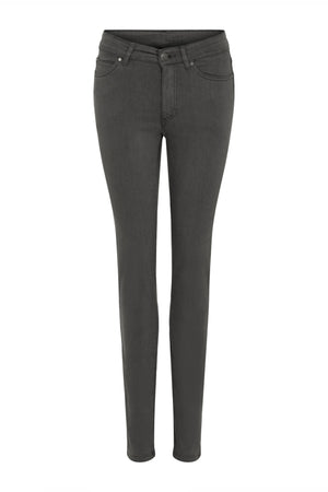 Magic fit jeans - slim foot Grå - 6220/525