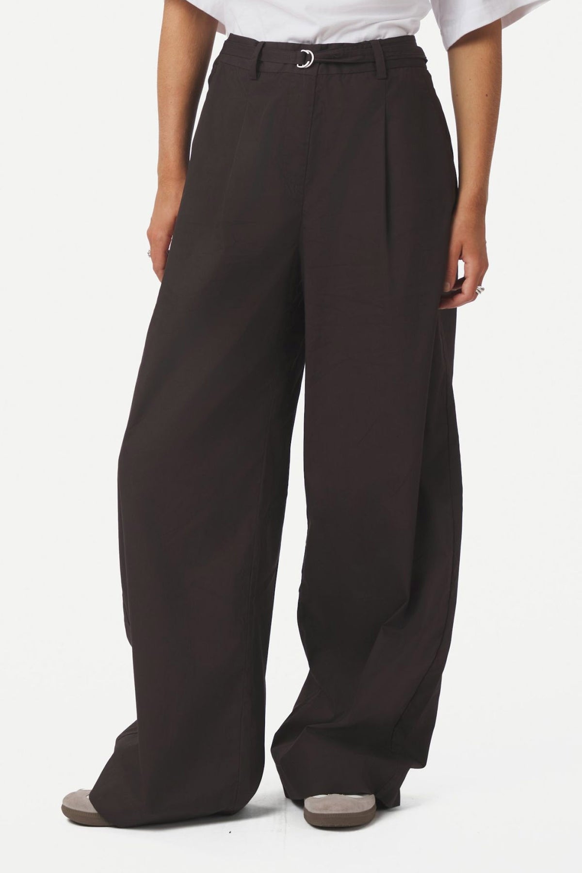 Malba Poplin Mörkbrun - 165795