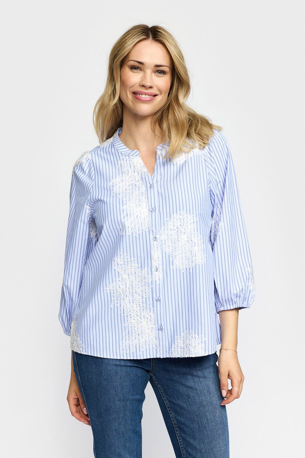 Malene Blue Stripe - 10214411618