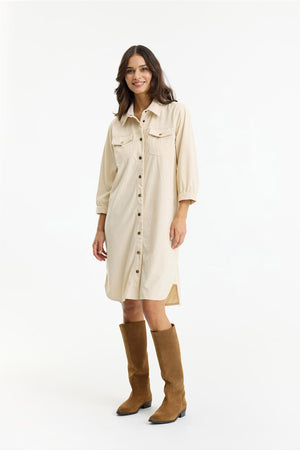 Mallery dress CREAM - 16975