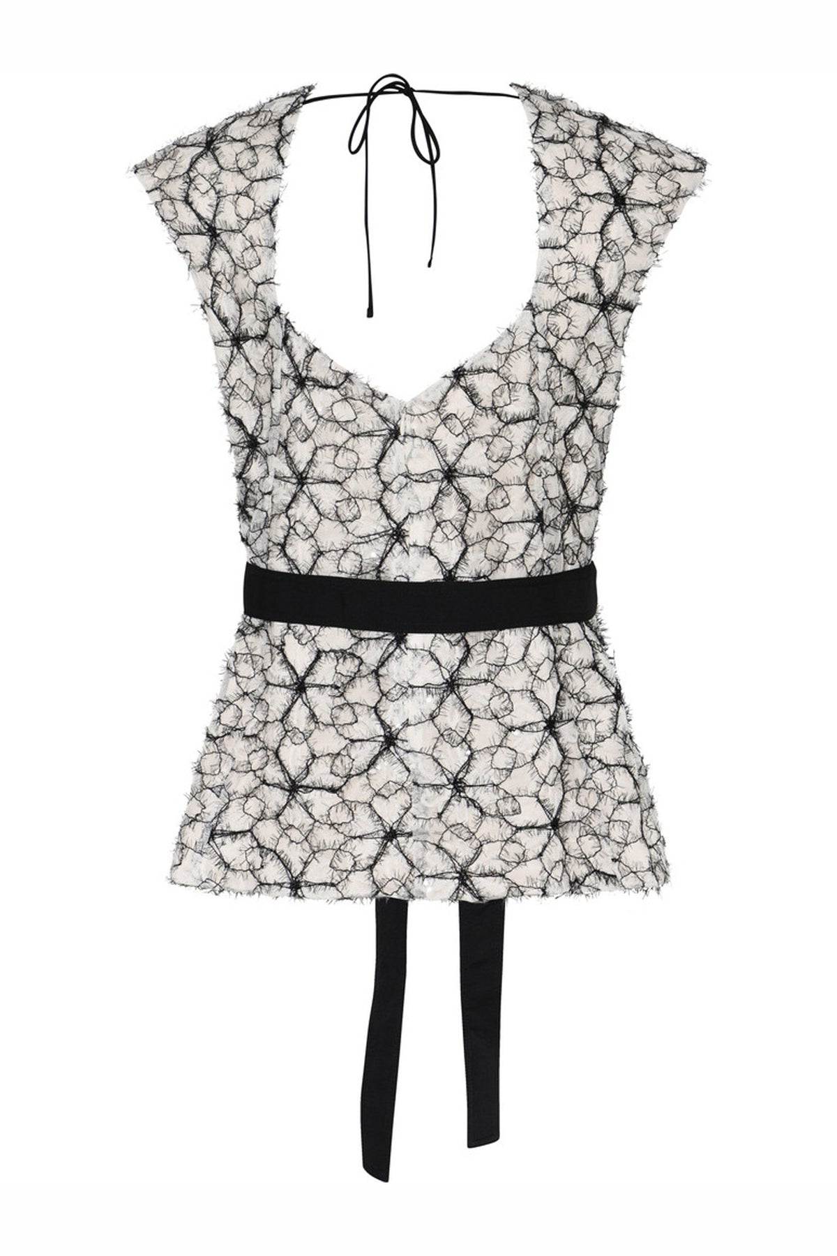 Manicariabboriia Blus Cream / Black - BBW4906