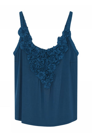 Marina, topp 4136-Oil Blue - 61703/1616