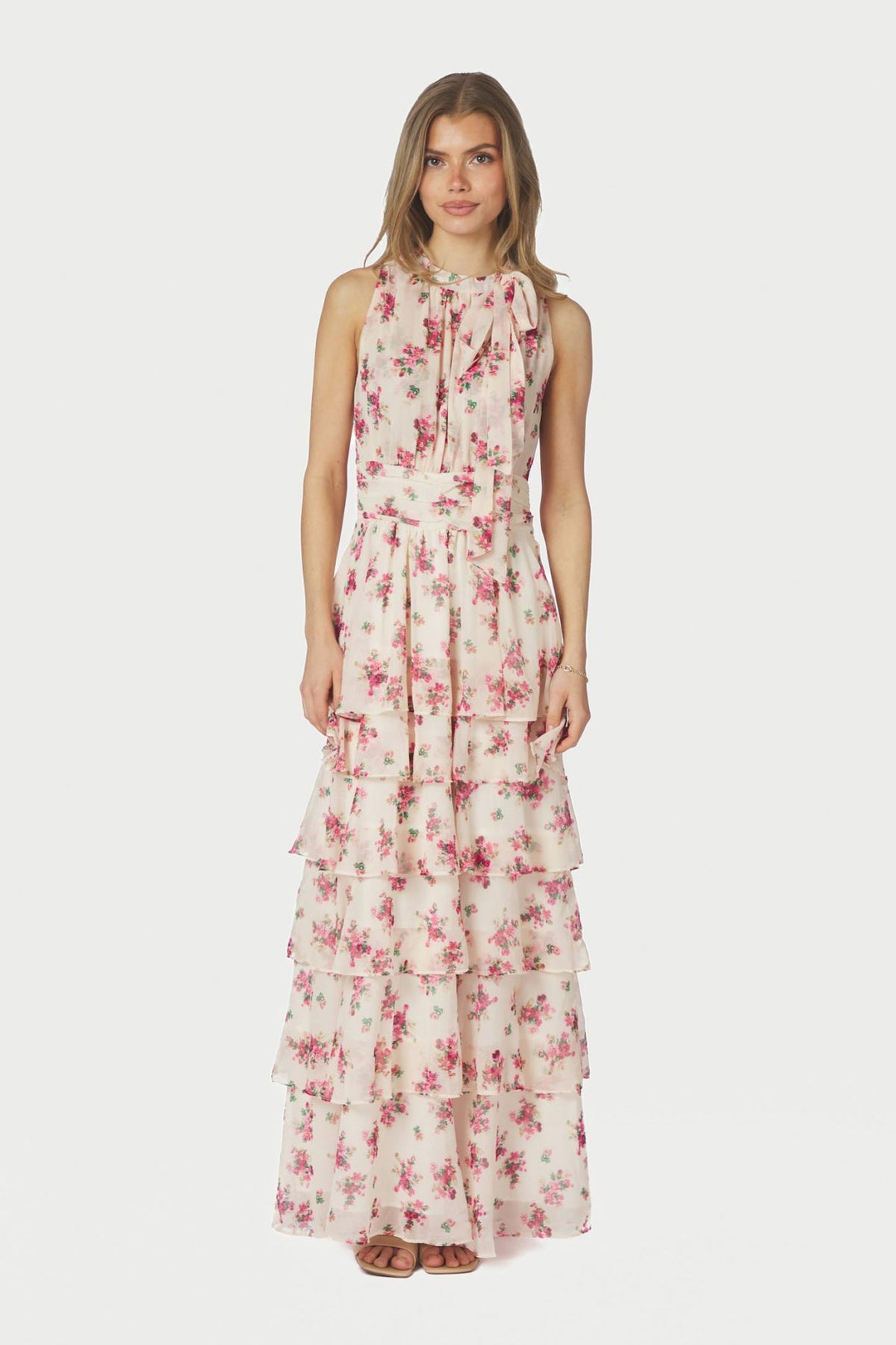 Marli Amazing Chiffon Rose Klänning Rose - 167706