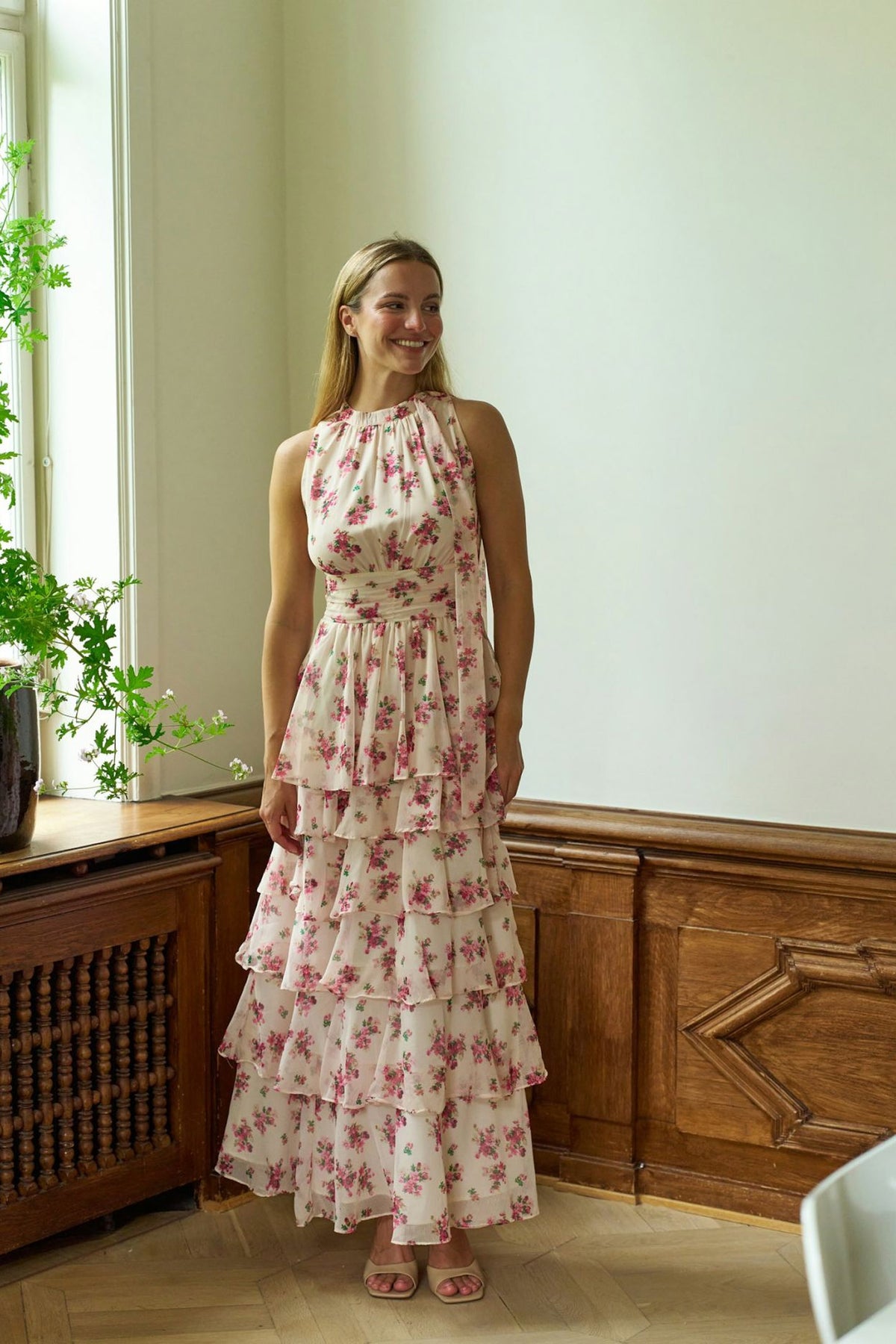 Marli Amazing Chiffon Rose Klänning Rose - 167706