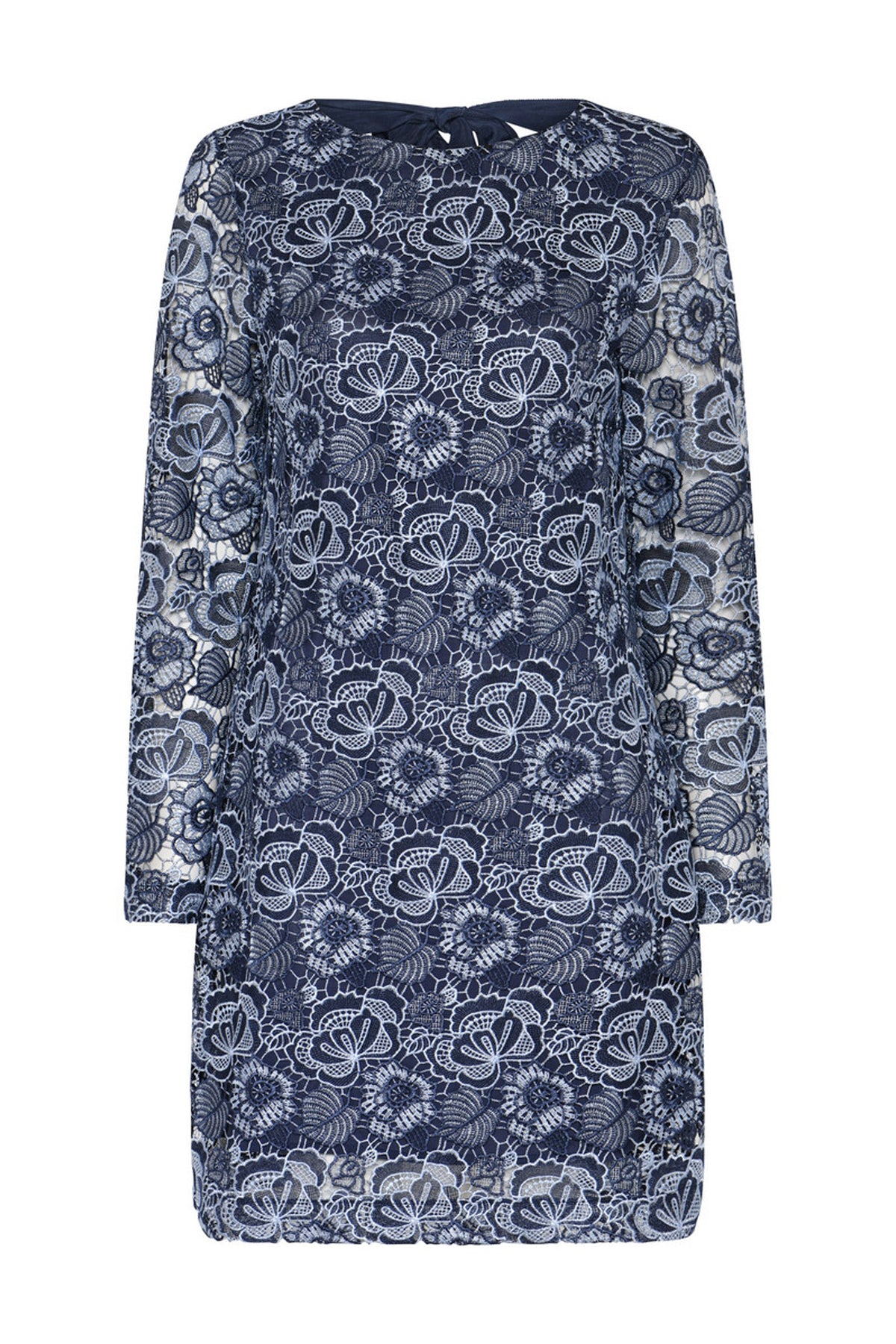 MauritiaBBLucille klänning Blue Flower - BBW4896